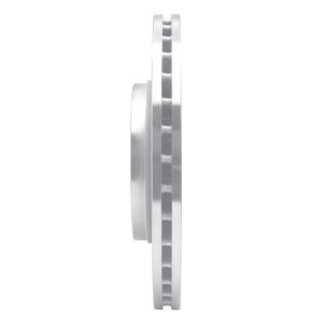 Nissan Kicks Brake Rotor (1) - Front Left - R1 Concepts - Drilled & Slotted - Silver - `20-`25